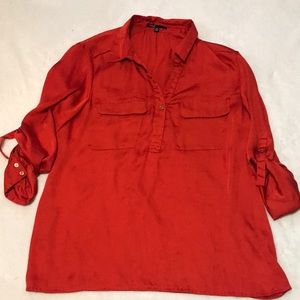 Chaus blouse in a beautiful orange color size med